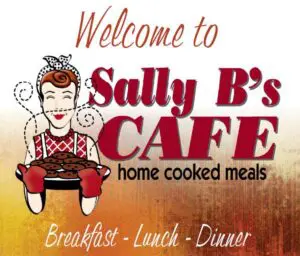 Sally B's Cafe logo