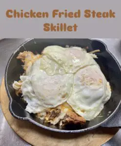 chicken fried steak skillet